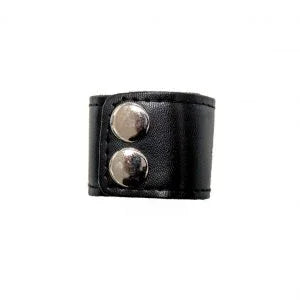 Ballgear Faux Leather 2 Snap Ball Stretcher Mini Black