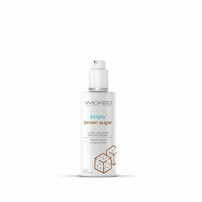 Wicked Simply Brown Sugar Water-Based Flavored Lubricant