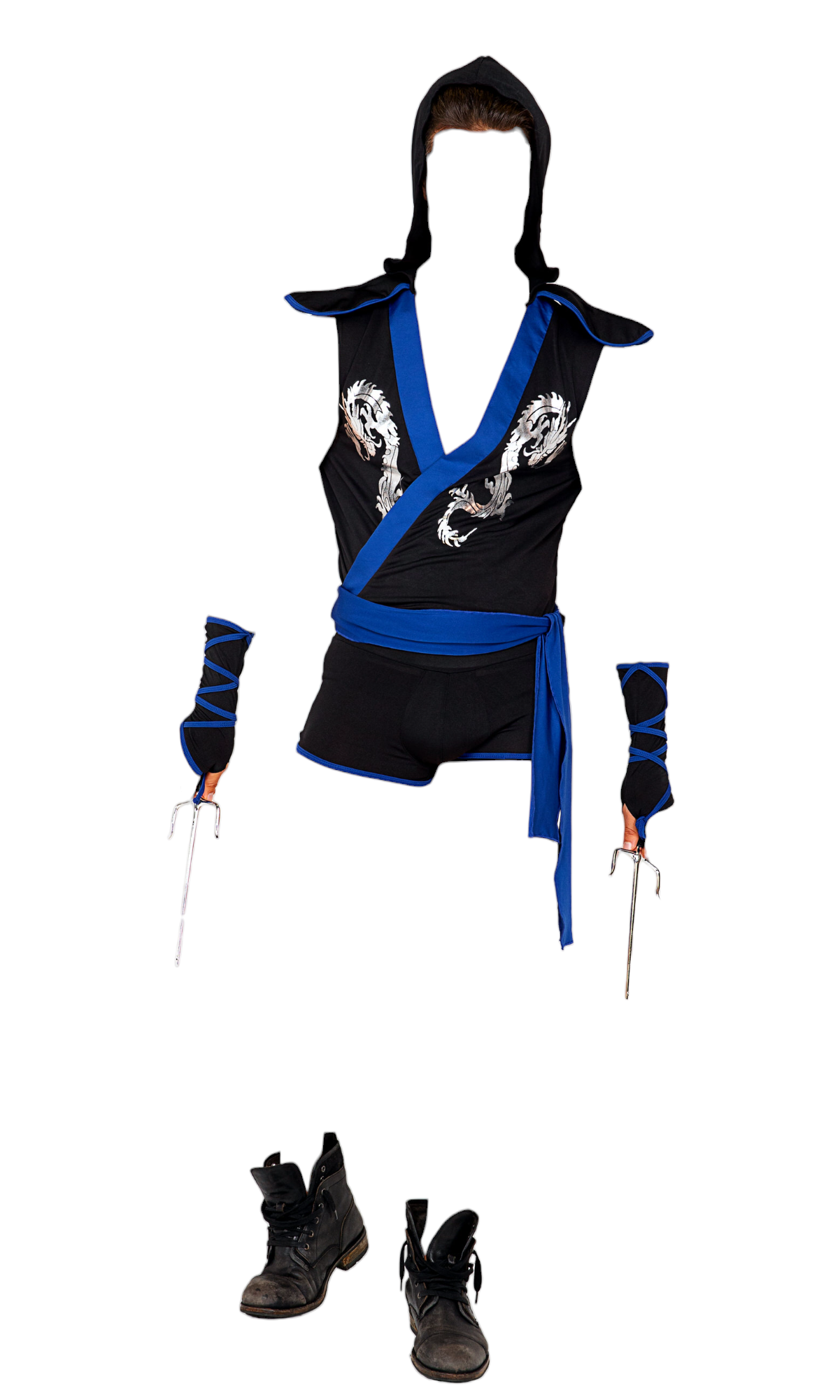 Men's Ninja Warrior Costume