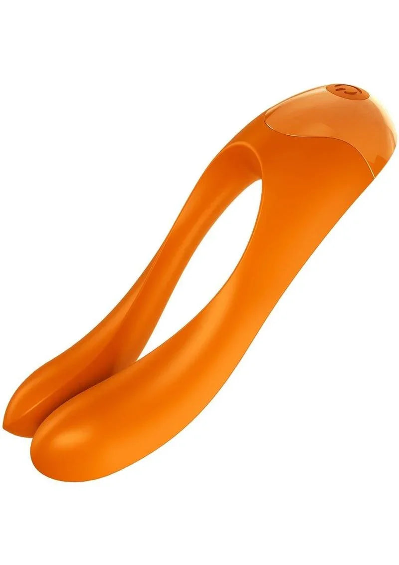 Satisfyer Candy Cane Silicone Rechargeable Mini 12 Level Finger Vibrat