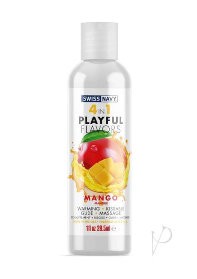 Swiss Navy 4 In 1 Flavored Lubricant Mango