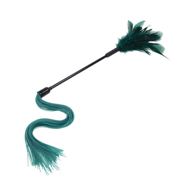 Sex & Mischief Indica Feather Tickler Green