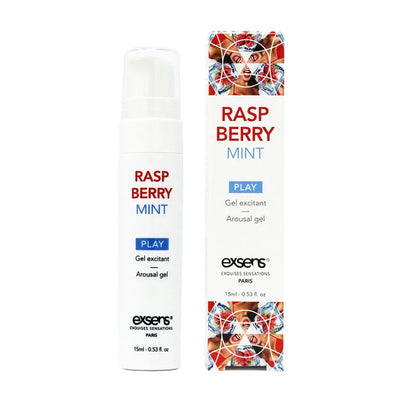 Exsens Raspberry Mint Cooling Arousal Gel 0.5 oz