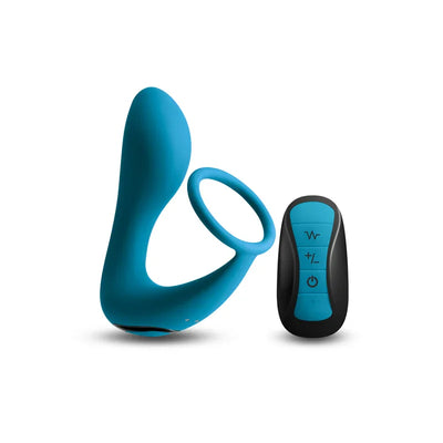 Renegade Slingshot II Penis Ring & Prostate Remote Control Stimulator Teal
