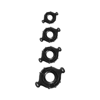 Renegade Vitality Multi Size Penis Rings 4 Pack