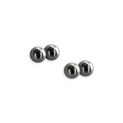Bound Magnet Style Nipple Clamps with Ball Magnets M1 Gunmetal