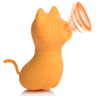 Shegasm Sucky Kitty Rechargeable Silicone Clitoral Stimulator with Air Stim Technology
