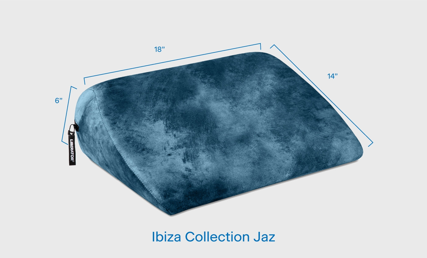 Liberator JAZ Ibiza Collection Original Couples Sexual Aid Bolster & Positioning Travel Pillow