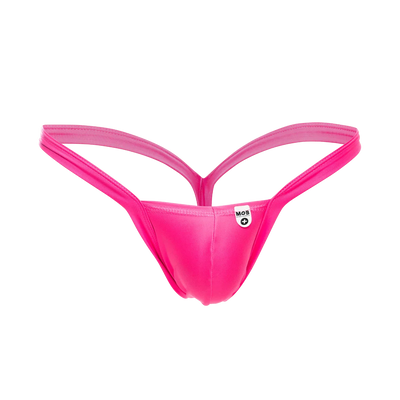 Male Basics Mob Y Buns Thong Hot Pink