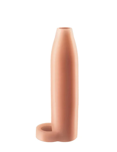 Pipedream Fantasy X-tensions 5.5 in. Real Feel Enhancer Open-Ended Sling Beige