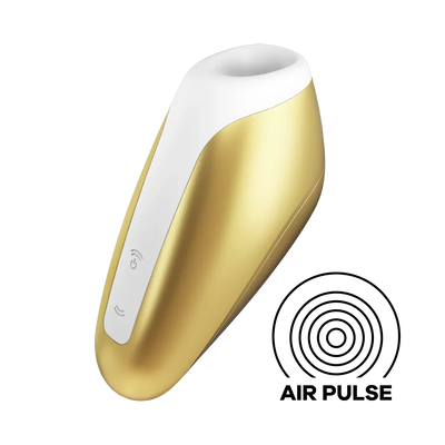 Satisfyer Love Breeze Rechargeable Silicone Clitoral Stimulator with Air Pulse Technology