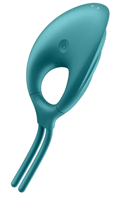 Satisfyer Men Swordsman Silicone 12 Level Penis Ring & Clitoral Vibrator