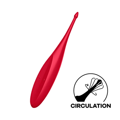 Satisfyer Twirling Fun Silicone 12 Function Clit & Nipple Vibrator