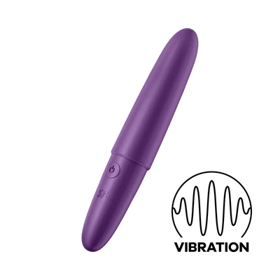 Satisfyer Ultra Power Bullet 6 Rechargeable Silicone 12 Vibration Levels Bullet Vibrator