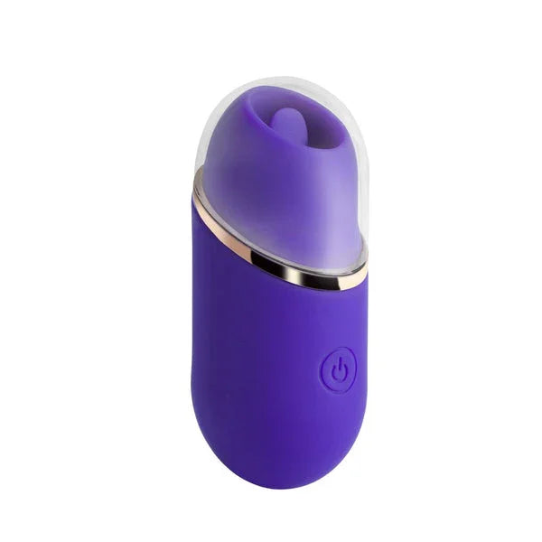 Abby Mini Clit Licking Vibrator Tongue Sex Toy Purple - Romantic Blessings Abby Mini Clit Licking Vibrator Tongue Sex Toy Purple - Romantic Blessings