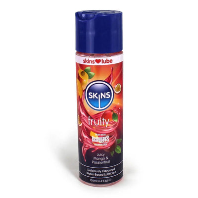 Skins Mango & Passion Fruit Water Based Lubricant 4.4 oz - Romantic Blessings