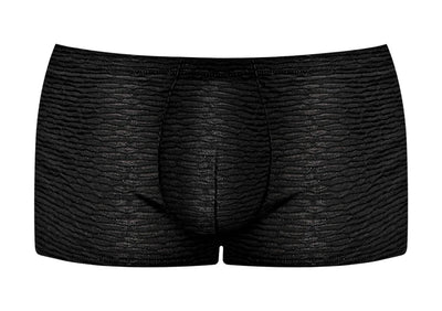 Male Power Sneak Peek Mini Short Black