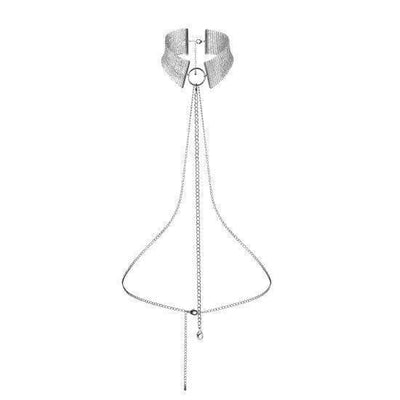 Bijoux Indiscrets Desir Metallique Collar - Silver - Romantic Blessings