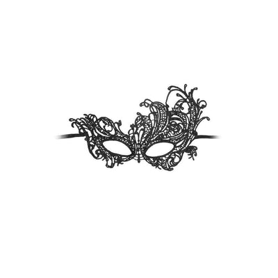 Ouch! Lace Eye-Mask Royal Black - Romantic Blessings