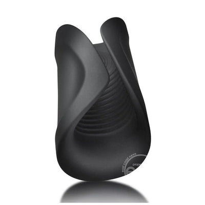 Rush Silicone Vibrating Textured Male Stroker - Romantic Blessings