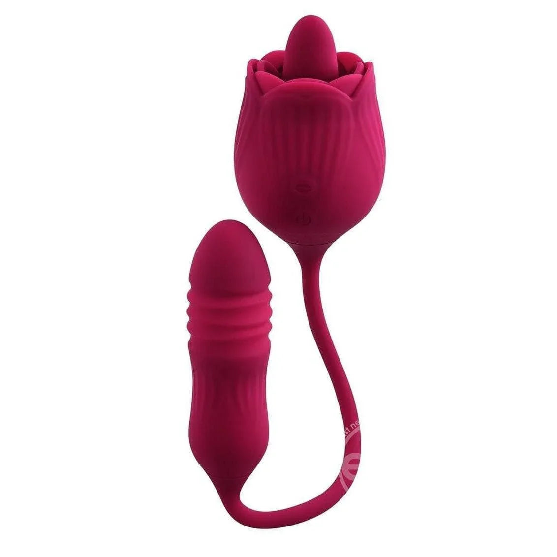 Evolved Wild Rose Rechargeable Dual-Ended Silicone Thrusting Egg & Fli - Romantic Blessings Evolved Wild Rose Rechargeable Dual-Ended Silicone Thrusting Egg & Fli - Romantic Blessings