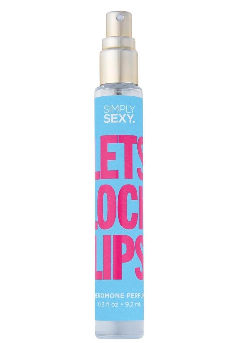 Simply Sexy Pheromone Perfume Let's Lock Lips Spray 0.3 oz