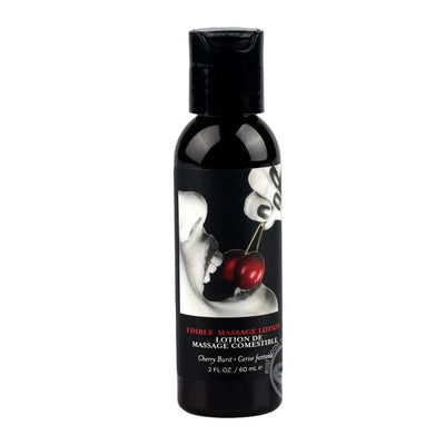 Hemp Seed by Night Edible Massage Lotion Cherry - Romantic Blessings