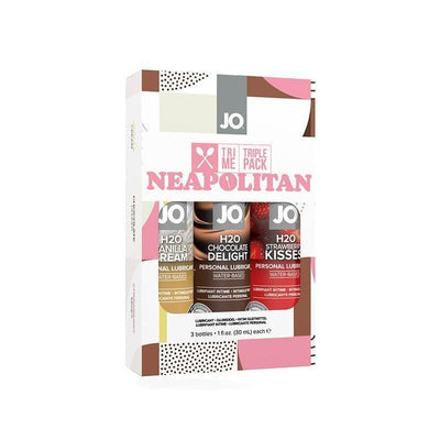 Jo Tri Me Triple Pack Vanilla Chocolate Strawberry Neapolitan - Romantic Blessings