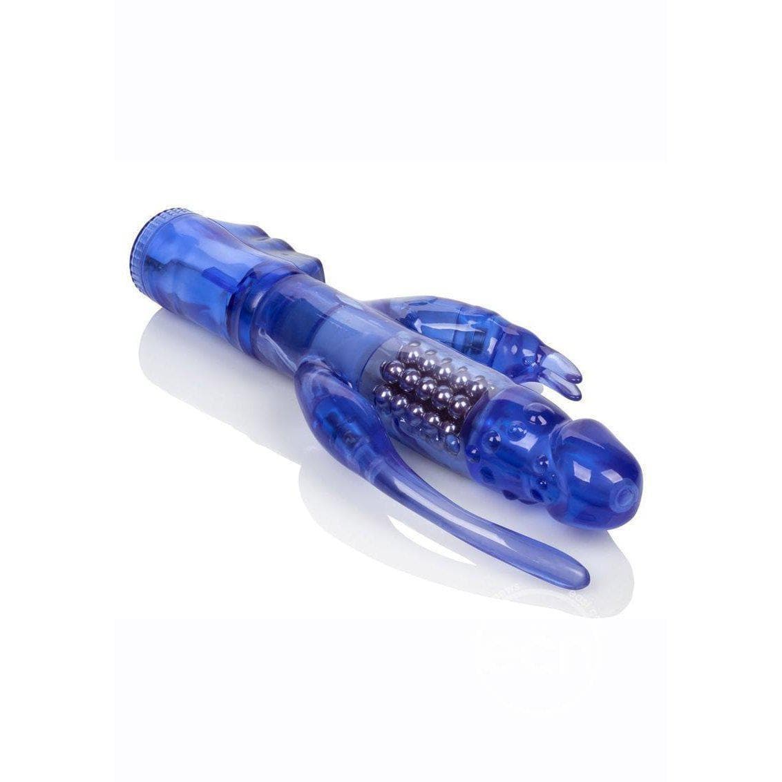 Delight Triple Motor Orgasm Beaded Rotating Waterproof Rabbit Vibrator -  Romantic Blessings