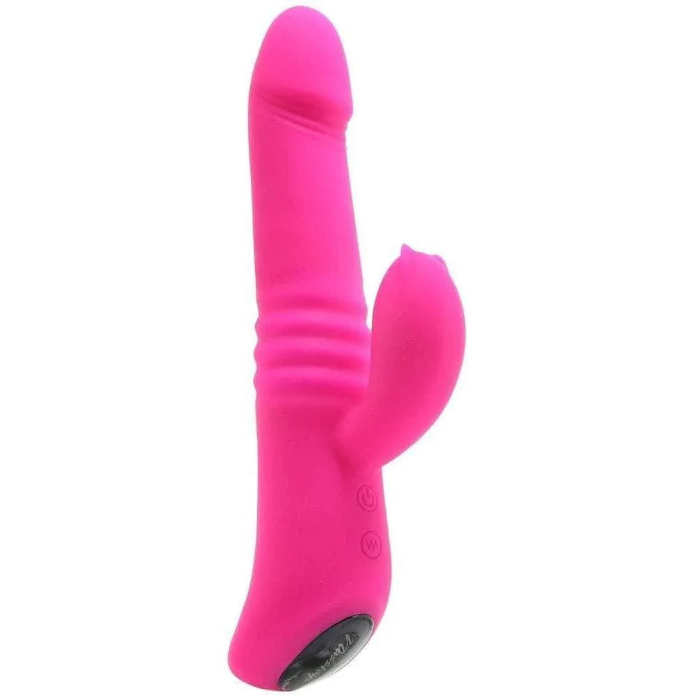 Devine Vibes Heat-up Dynamic 9 Function Thrusting Rabbit Style Vibrato - Romantic Blessings Devine Vibes Heat-up Dynamic 9 Function Thrusting Rabbit Style Vibrato - Romantic Blessings