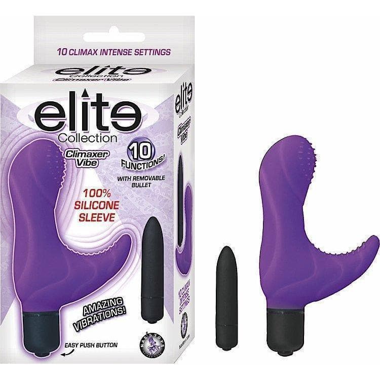 Elite Collection Climaxer 10 Function G Spot and Clitoral Waterproof Vibrator - Romantic Blessings
