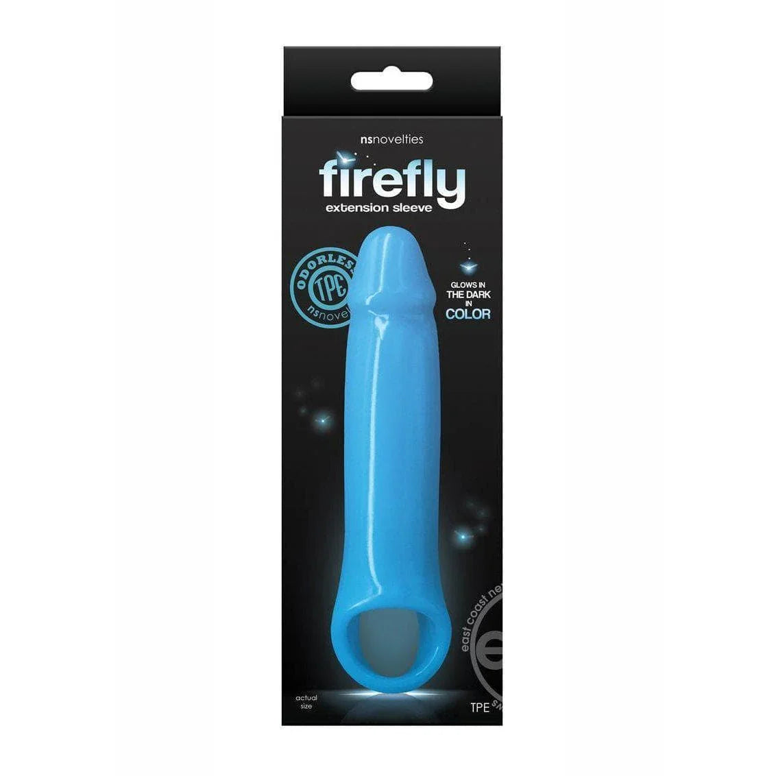 Firefly Fantasy Penis Length & Girth Extension Blue - Romantic Blessings Firefly Fantasy Penis Length & Girth Extension Blue - Romantic Blessings