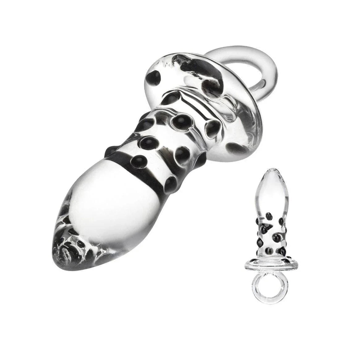 Glas Pacifier Butt Plug - Romantic Blessings Glas Pacifier Butt Plug - Romantic Blessings