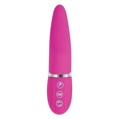 Infinitt Tongue 7 Vibration 4 Rotation Function Waterproof Massager with High Speed Boost - Romantic Blessings