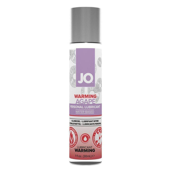 JO Agape Warming Silicone & Glycerin Free Lubricant for Women - Romantic  Blessings
