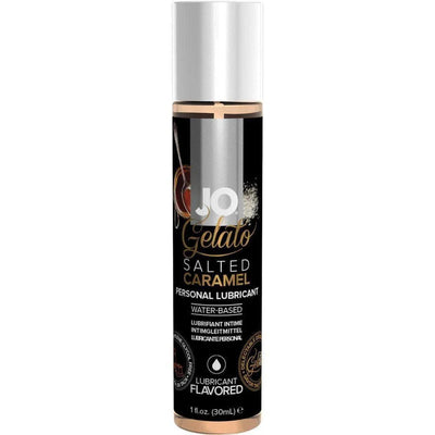 JO Gelato Water Based Personal Flavored Lubricant Salted Caramel - Romantic Blessings