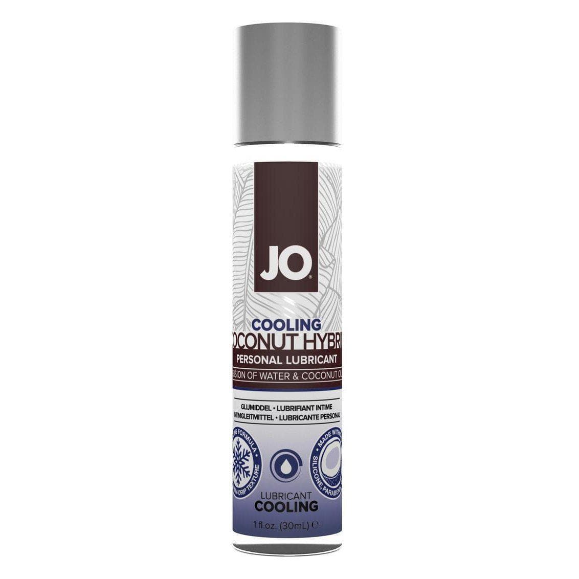 JO Silicone Free Hybrid Personal Cooling Original Lubricant Water And Coconut Oil - Romantic Blessings