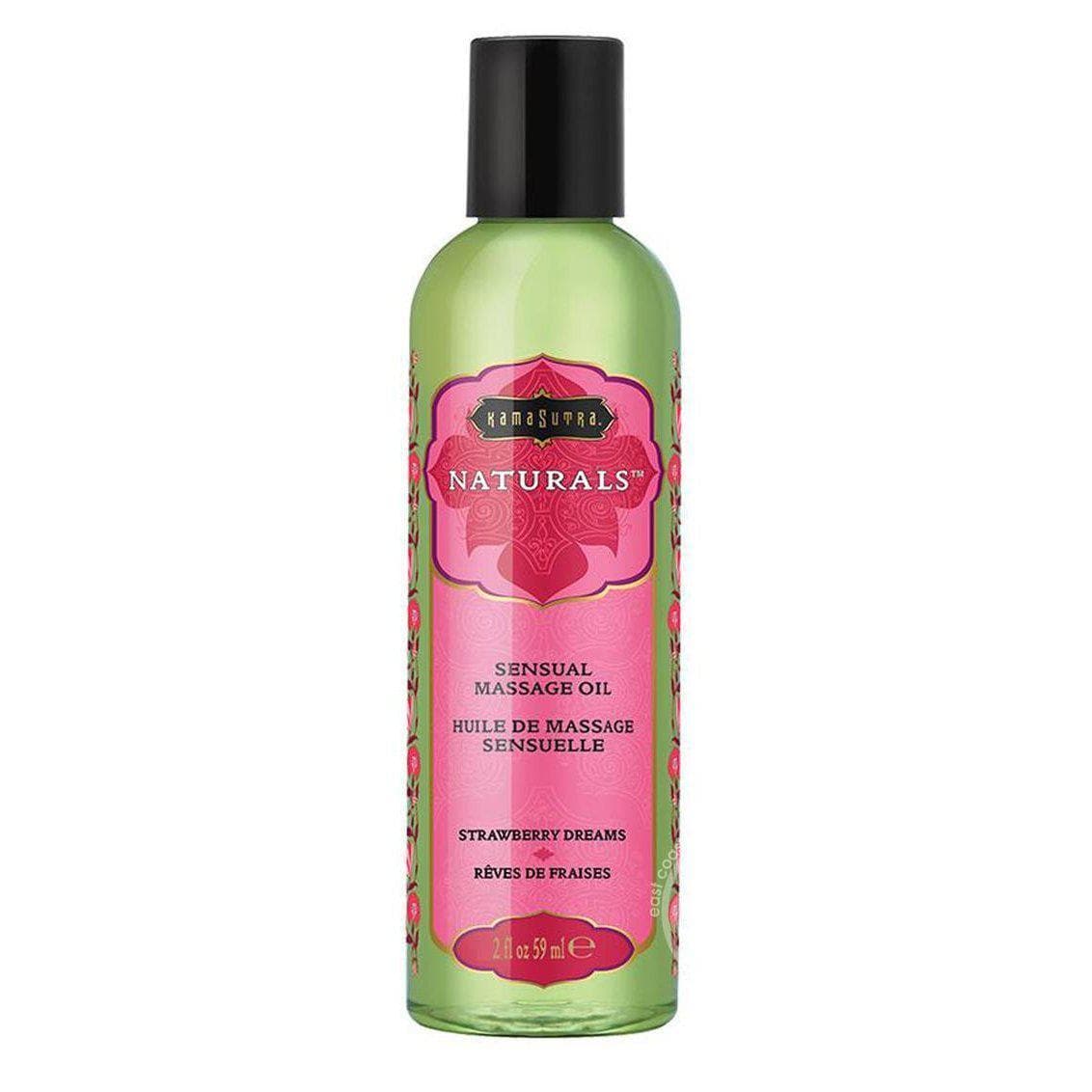 Kama Sutra Naturals Massage Oil Strawberry Dreams - Romantic Blessings