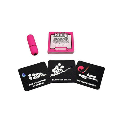 Kinky Vibrations Adult Couples Foreplay Game With Waterproof Bullet - Romantic Blessings