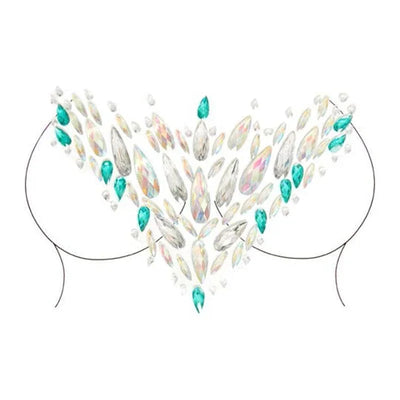 Leg Avenue Ceres Adhesive Body Jewels Sticker (6pk) - Romantic Blessings