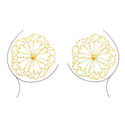 Leg Avenue Tempest Adhesive Nipple Jewels Sticker (6pk) - Romantic Blessings