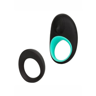 Link Up Pinnacle Multifunction Rechargeable Vibrating Penis Ring with Ball Support Ring - Romantic Blessings