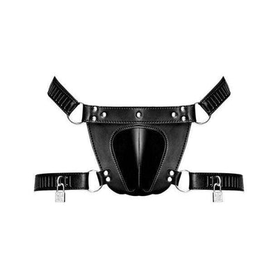Male Power Scorpio Leather Short Black O/S - Romantic Blessings