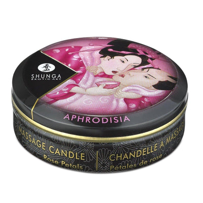 Massage Candle Rose Petals 1 Oz - Romantic Blessings