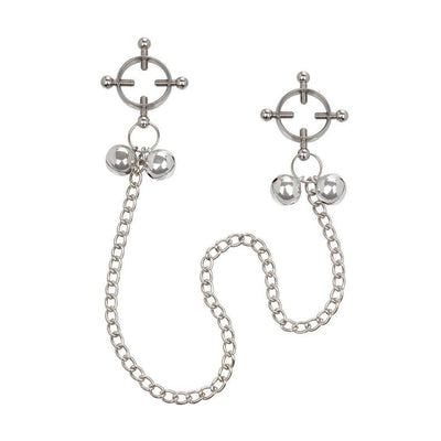 Nipple Grips 4-Point Nipple Press with Bells - Romantic Blessings