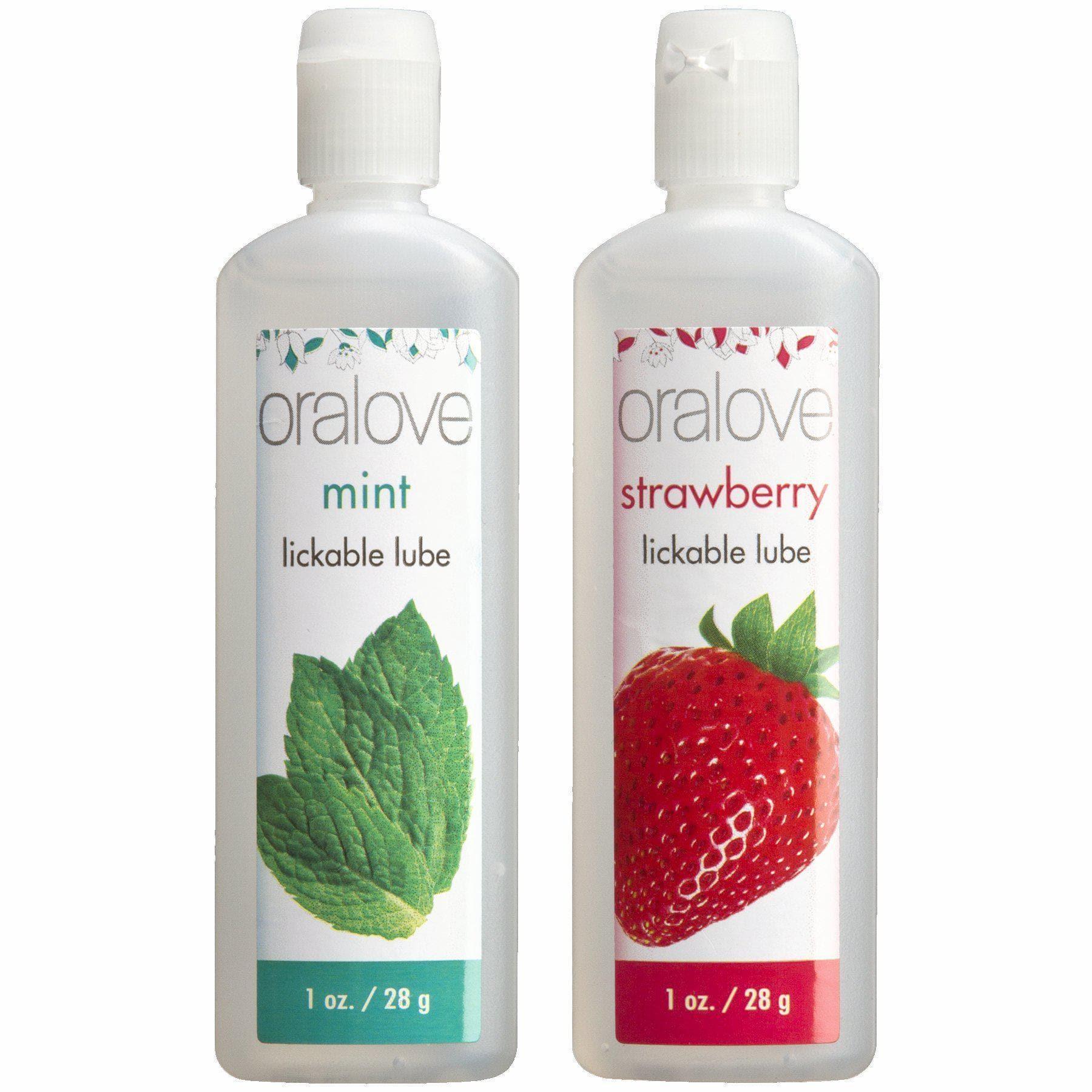 Oralove 2 Pack Lickable Water-Based Oral Sex Enhancement Strawberry & - Romantic Blessings Oralove 2 Pack Lickable Water-Based Oral Sex Enhancement Strawberry & - Romantic Blessings