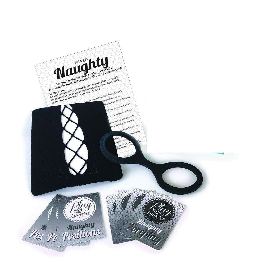 Play With Me Lingerie Naughty Sexy Lingerie Couples Erotic Play Kit -  Romantic Blessings