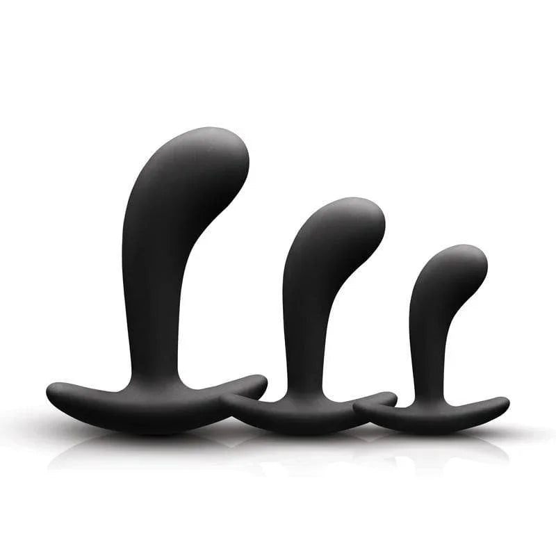 Renegade P-spot Anal Butt Plug Kit Black - Romantic Blessings Renegade P-spot Anal Butt Plug Kit Black - Romantic Blessings