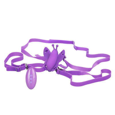 Venus Butterfly Silicone Remote Control Venus USB Rechargeable 10 Function Vibrator - Romantic Blessings