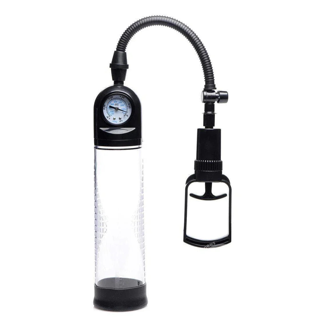 Size Matters Trigger Penis Pump With Built-in Pressure Gauge - Romantic Blessings Size Matters Trigger Penis Pump With Built-in Pressure Gauge - Romantic Blessings